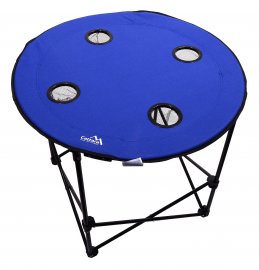 Table de camping pliant Split bleu