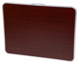 Table de camping pliante Balaton marron