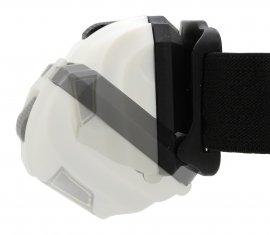 Lampe frontale LED 80 lm noir-blanc