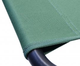 Chaise longue de camping pliante Berlin vert