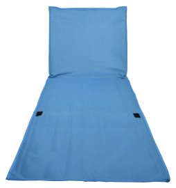 Lit de camp Korfu bleu
