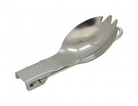 Cuillère inox pliante 155/90 mm