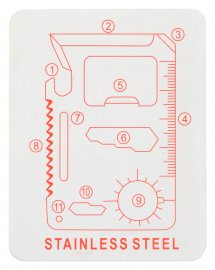 Outil de survie multifonction Outdoor