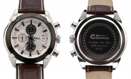 Montre Chrono White Compass