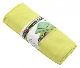 Serviette de plage 70x140 cm verte