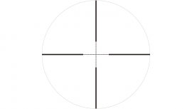 Lunette de visée Optisan HX 4-12x40 AO 1/2 Mildot