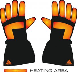 Gants chauffants AG2 Fire-Glove - taille S