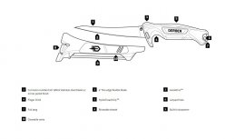 Couteau à fileter Gerber Controller 152mm