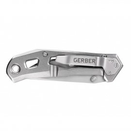 Set Gerber Couteau Airlift Silver + Portefeuille Barbill Wallet Silver