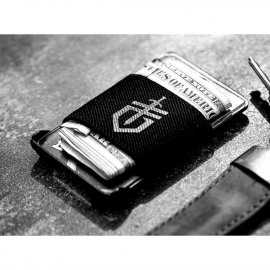 Set Gerber Couteau Airlift Black + Portefeuille Barbill Wallet Black