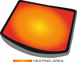 Coussin de siège chauffant Alpenheat Fire-Cushion AJ7