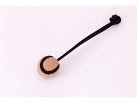 Balle en jute Dogtrace avec cordelette