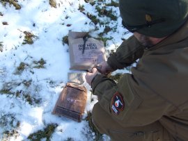 MRE - One Meal, Menu II – Pâtes bolognaises