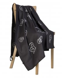 Serviette Zulu Light XL 85x150cm skulls