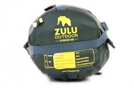 Sac de couchage Zulu Ultralight 1400 185cm noir