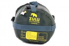 Sac de couchage Zulu Ultralight 900 175cm noir