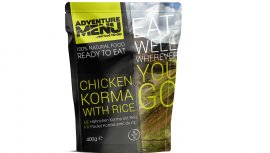 Poulet Korma avec riz Menu Aventure