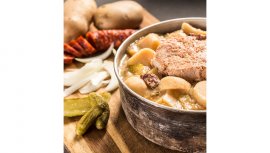 Côtelette de porc avec pommes de terre Adventure Menu