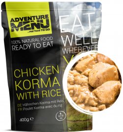 Menu IV - Ragoût de cerf + Poulet Korma Menu Aventure