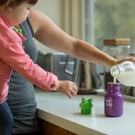 Bouteille enfant Klean Kanteen Sippy 355ml inox