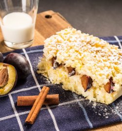 Riz au lait au four aux prunes Adventure Menu