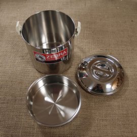Boîte de conserve zébrée 12cm