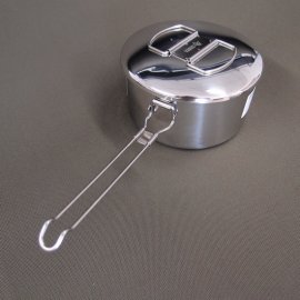 Pot de camping zébré 14cm