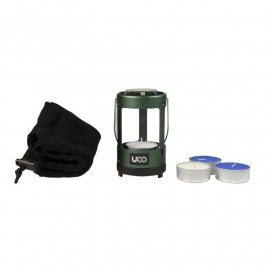 Lucerna pour bougies chauffe-plat UCO Mini Set verte
