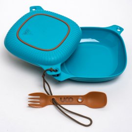 Set de table UCO Mess Kit 4 pièces bleu