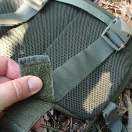 Sac de poitrine Jubö Front Bag Classic vert