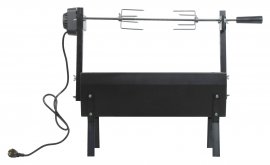 Grille de barbecue Cattara avec fourchette rotative