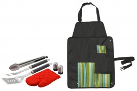 Set d'outils de barbecue Cattara 7pcs