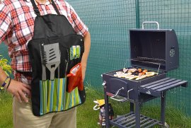 Set d'outils de barbecue Cattara 7pcs