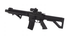 Carabine à air Crosman DPMS SBR Full Auto 4,5 mm avec viseur point rouge