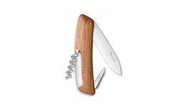 Couteau de poche suisse Swiza D01 bois de noyer