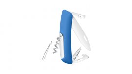 Couteau de poche suisse Swiza D03 bleu