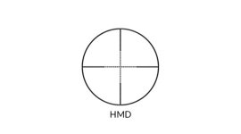 Lunette de visée Nikko Stirling Mountmaster 4x40 AO 1/2 Mil-Dot