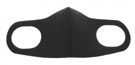 Masque noir - taille L