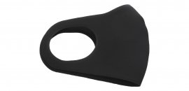 Masque noir - taille L