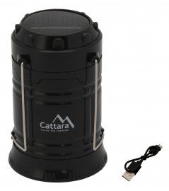 Lampe de camping rechargeable Cattara LED 20/60lm extensible