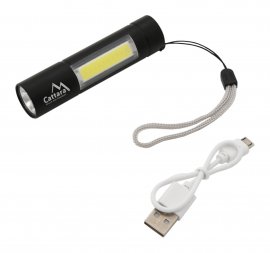 Lampe de poche LED Cattara 120lm rechargeable