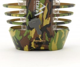 Lampe de poche PEAR ARMY rechargeable + attrape-insectes