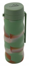 Gourde pliable en silicone ARMY 550ml