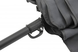 Parasol pliant TERST 180cm gris