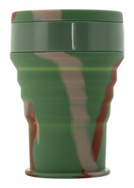 Gobelet pliable en silicone ARMY 350ml