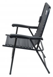 Chaise de jardin pliante TERST noir