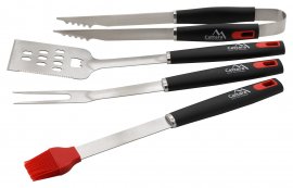 Set d’outils de grillade INFERNO, lot de 4 pcs