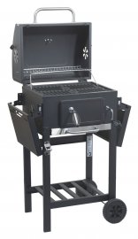 Gril au charbon de bois ROYAL PARTNER grille en fonte