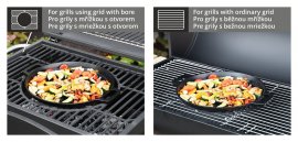 Poêle à griller ronde LITINA (pour barbecues ROYAL CLASSIC et ROYAL GRANDE)