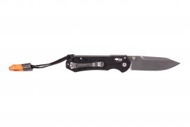 Couteau pliant Ganzo G7452P noir avec sifflet